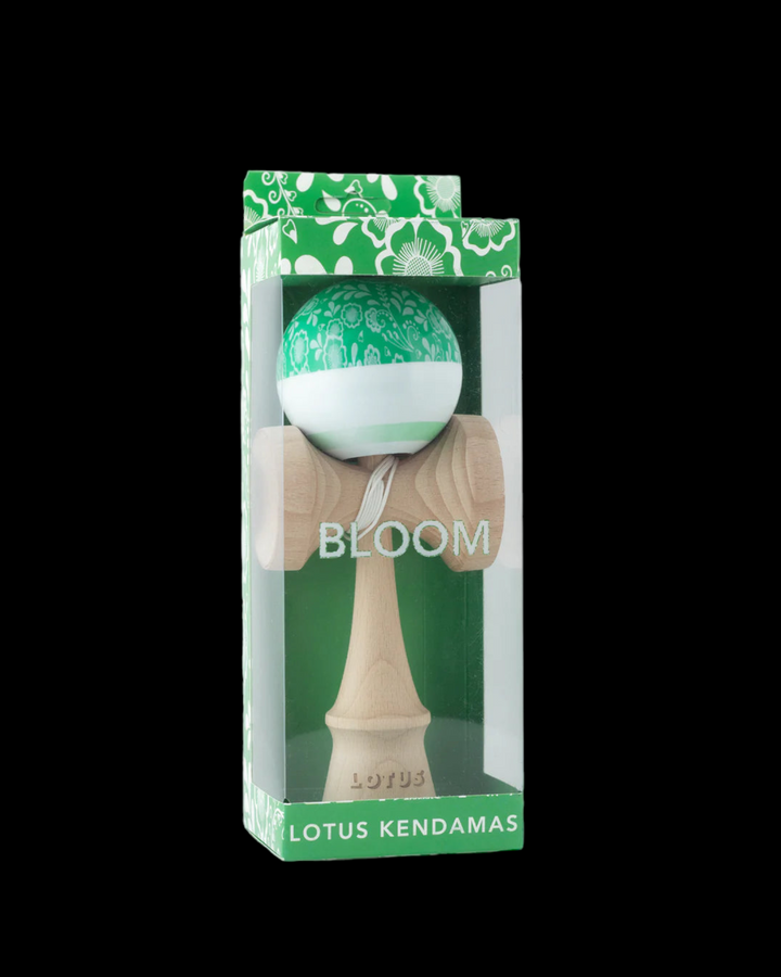 Bloom - Green Kendama Lotus Kendama   