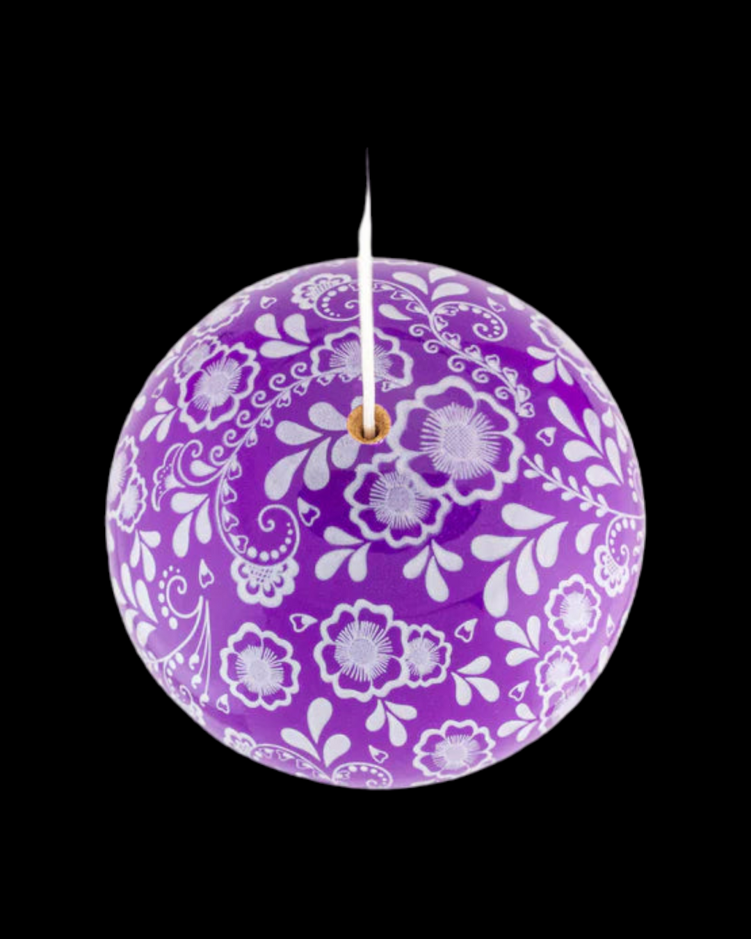 Purple Bloom Kendama with Tricklist – Lotus Kendamas