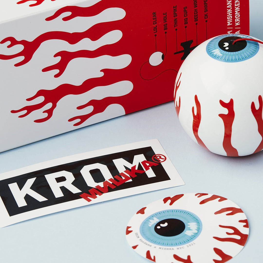 KROM X Mishka Keepwatch Limited Edition Kendama KROM Kendama   